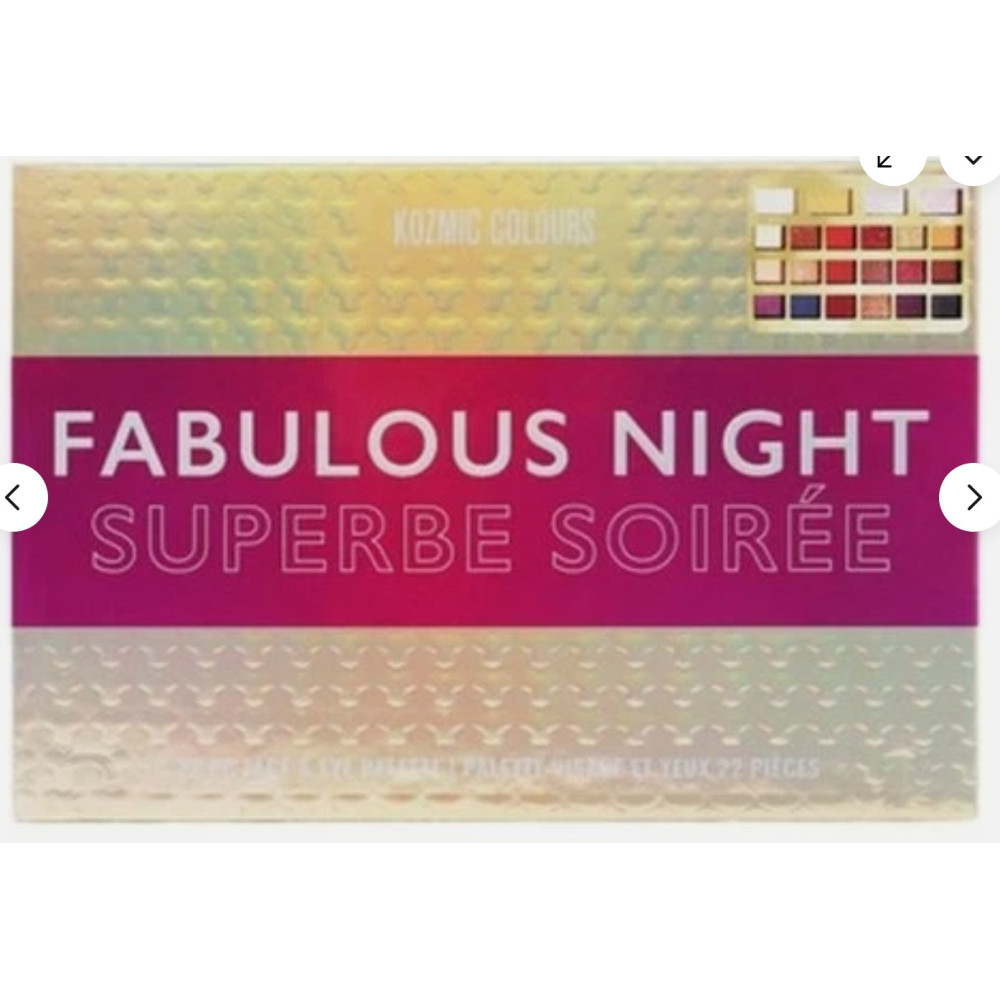 Fabulous Night 22pc Face & Eye Palette, New