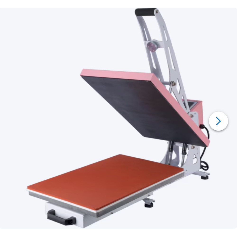 JaZBin 16 x 24 Inch Semi-automatic Heat Press Machine With Auto Open and Slide-out base