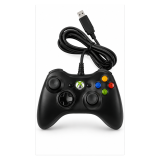 Xbox 360 Wired Controller – Black – Used(test Only)
