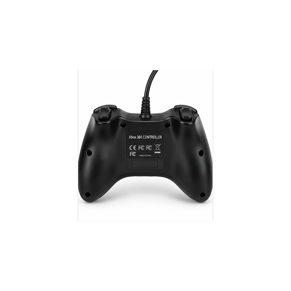 Xbox 360 Wired Controller – Black – Used(test Only)