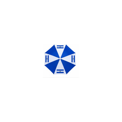 El Salvador Flag Umbrella Hat 22 Inch