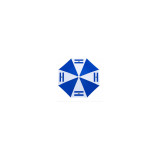 El Salvador Flag Umbrella Hat 22 Inch