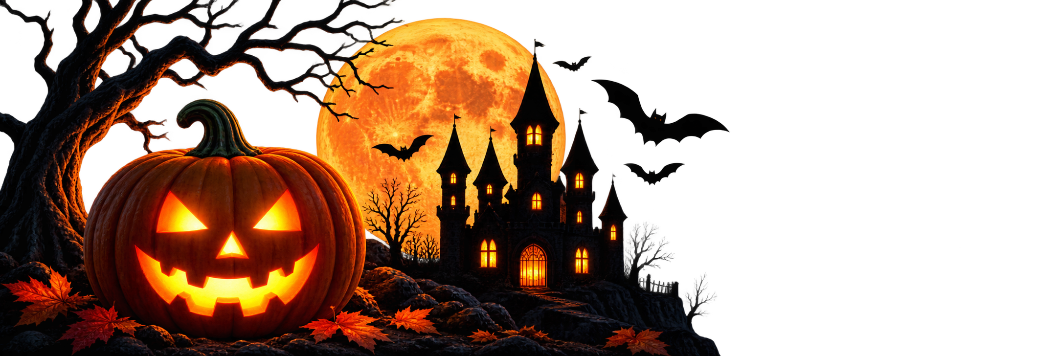 Halloween pumpkin decoration